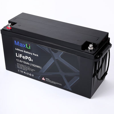 ISO9001 32700 Cell 12V 150Ah Lithium Ion Battery